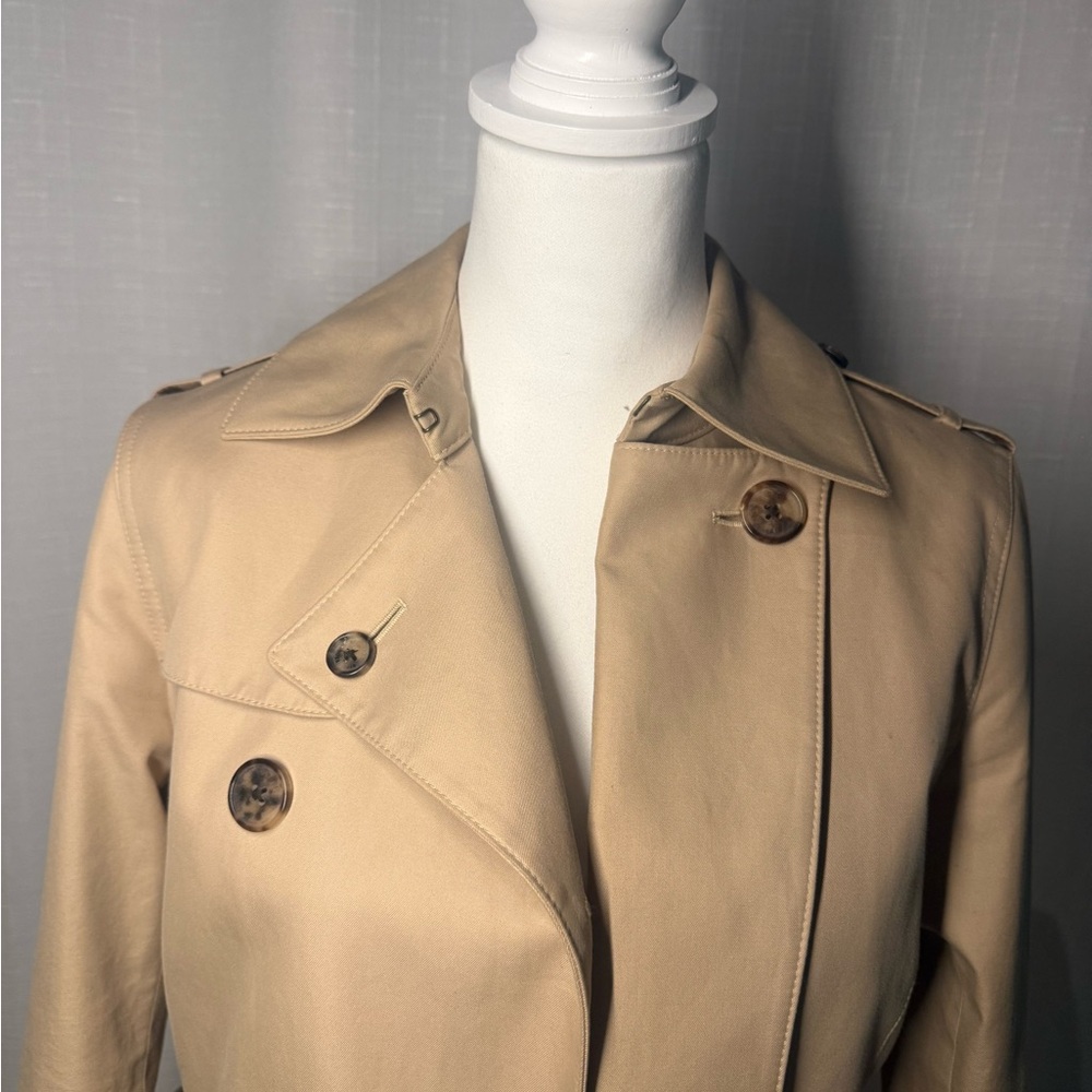 Brooks Brothers Beige Women's Trench Coat